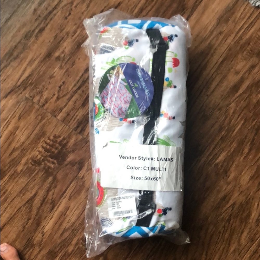 Picnic backpack blanket